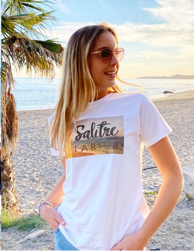 contar Visualizar Diplomacia Comprar online Camiseta Mujer Vintage Surf Salitre Tarifa